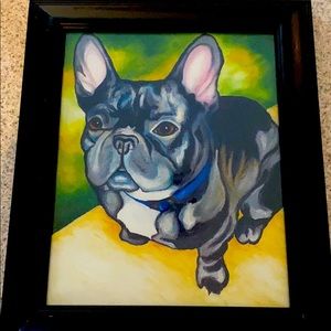 French Bulldog framed print